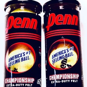NEW SEALED PENN Extra Duty Tennis Balls 6 Pack